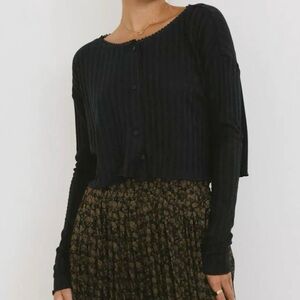 NWT Böhme Navy Marin Knit Top Size XS